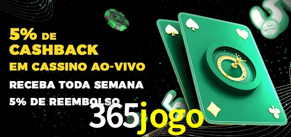 Promoções do cassino ao Vivo 365jogo